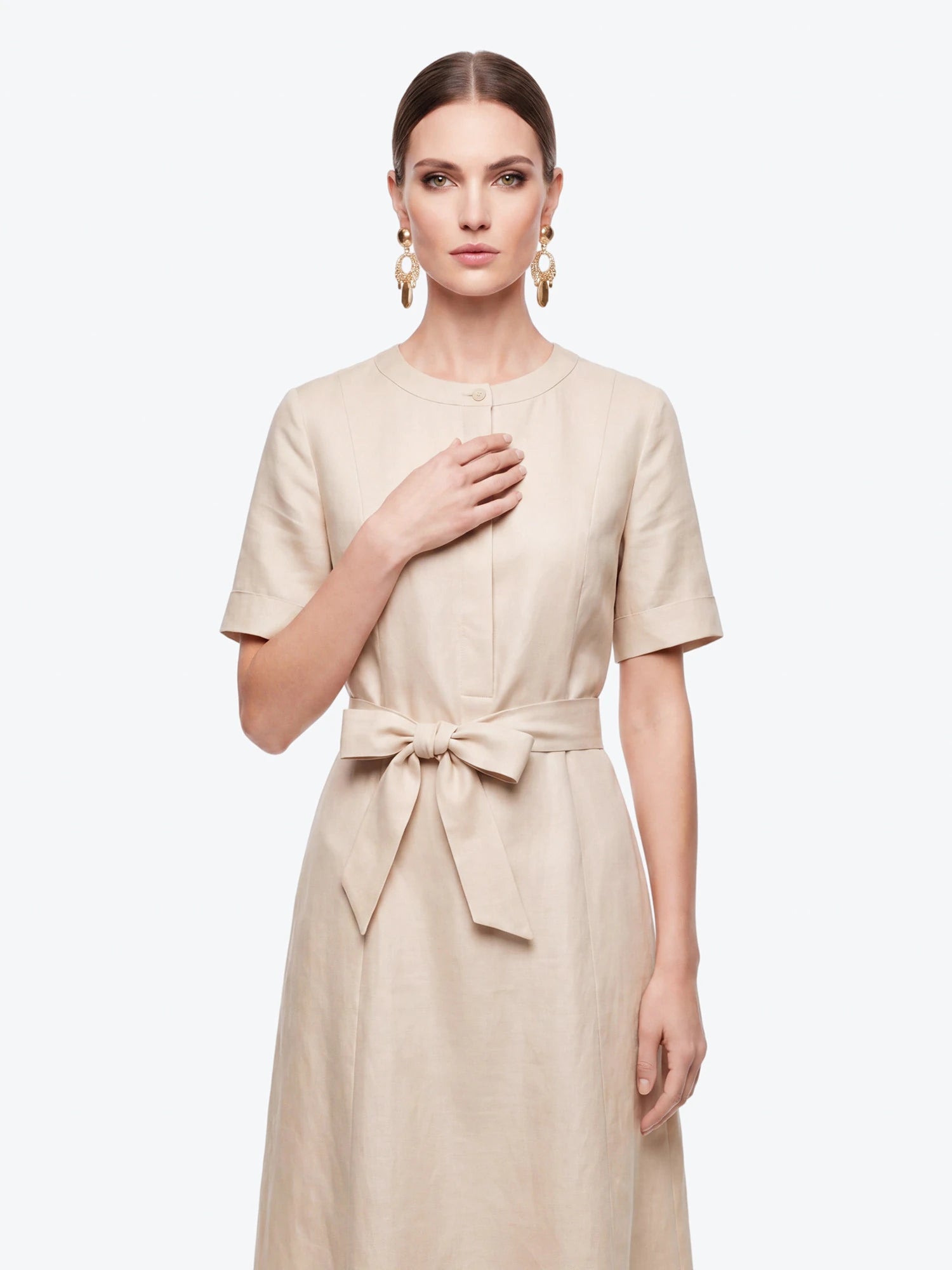 Celeste dress bodice and tie belt